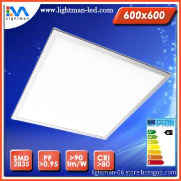 Residential Lighting IP44 RA80 90lm/w 48W LED Ceiling Panel Lamp 60x60